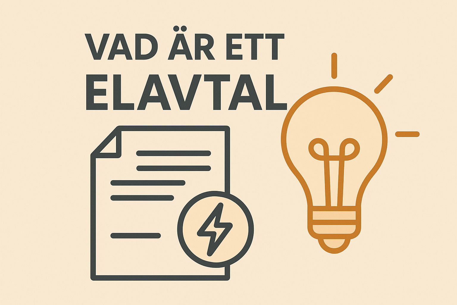 Vad är ett elavtal?