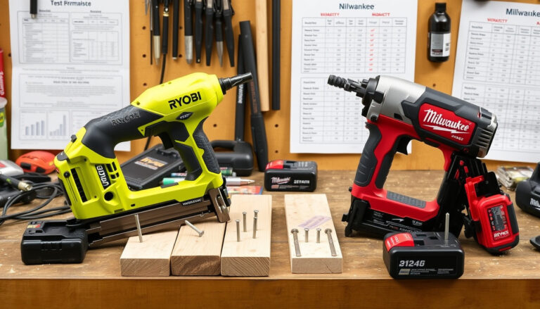 Spikpistol batteri – Ryobi eller Milwaukee bäst i test?