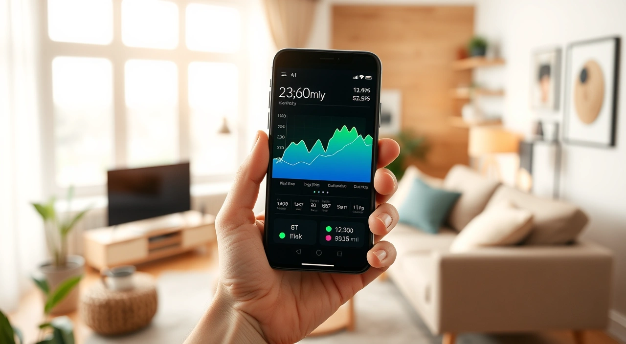 Fortum Smart-app timpris-graf illustration