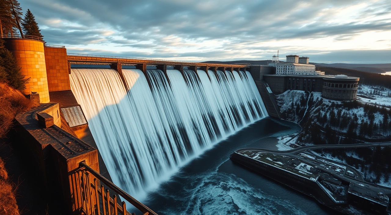 Vattenfall svensk vattenkraftstation