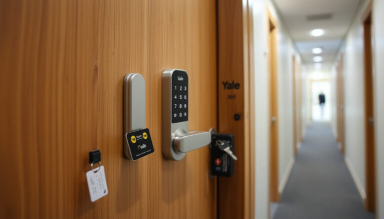 Batteri Yale Doorman – Typ, byte, varning och nödöppning