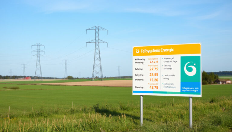 Falbygdens Energis effektavgift, ägare och priser i Falköping