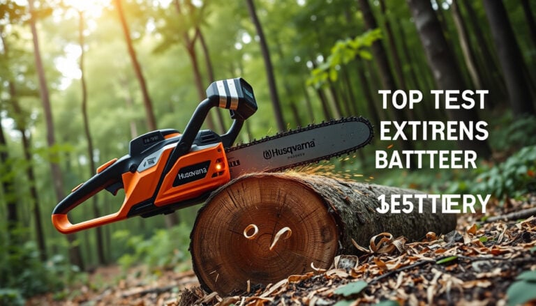 Husqvarna motorsåg batteri: Bäst i test & batterilivslängd