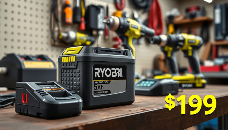 Ryobi batteri 5Ah – Kapacitet, kompatibilitet och pris
