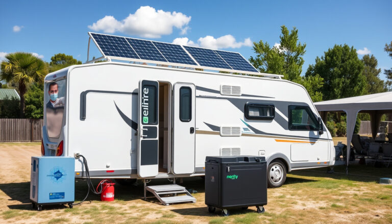 Solceller för husvagn – guide till watt, pris och laddningstid